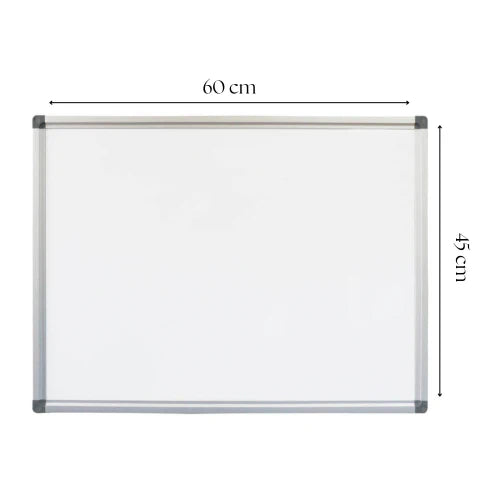 White Board Double Face Magnetic – 45 × 60 Cm
