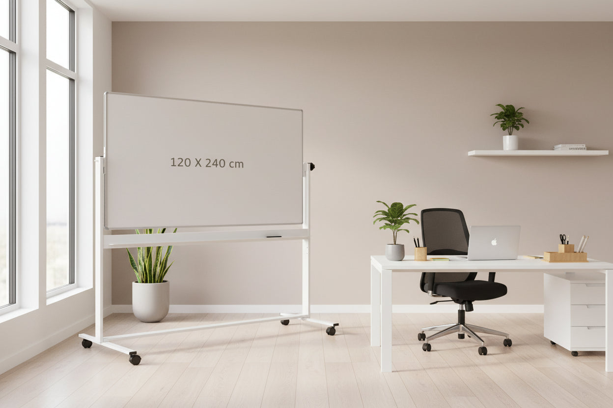 White Board Stand – 120 × 240 Cm